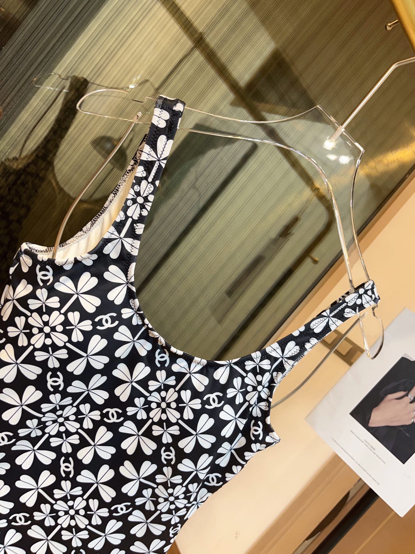 CHANEL One-piece swimming costume