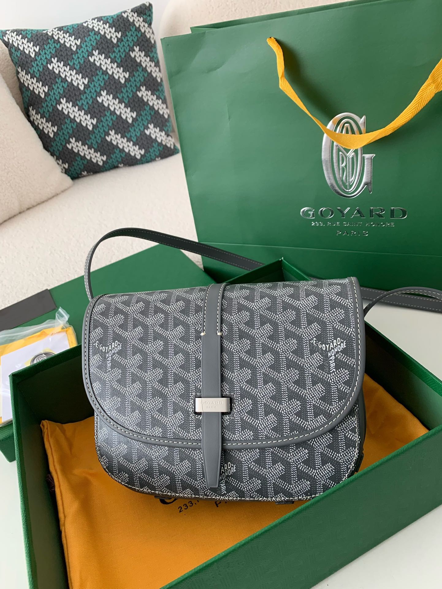 Goyard Belvédère bag Top Quality Size:21.5*16*6cm