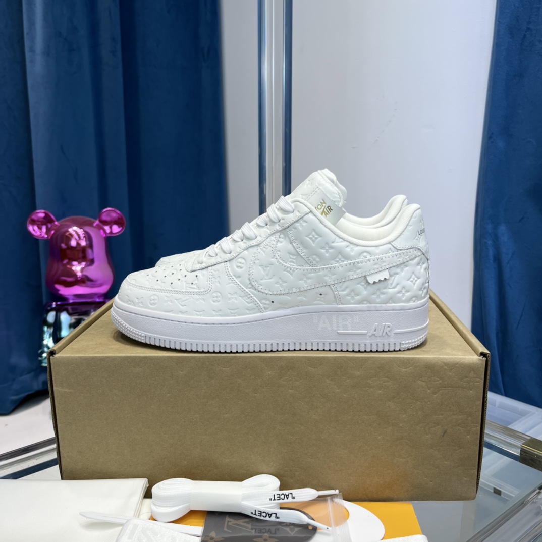 Louis Vuitton x NIKE Air force1 22ss Heavy Joint