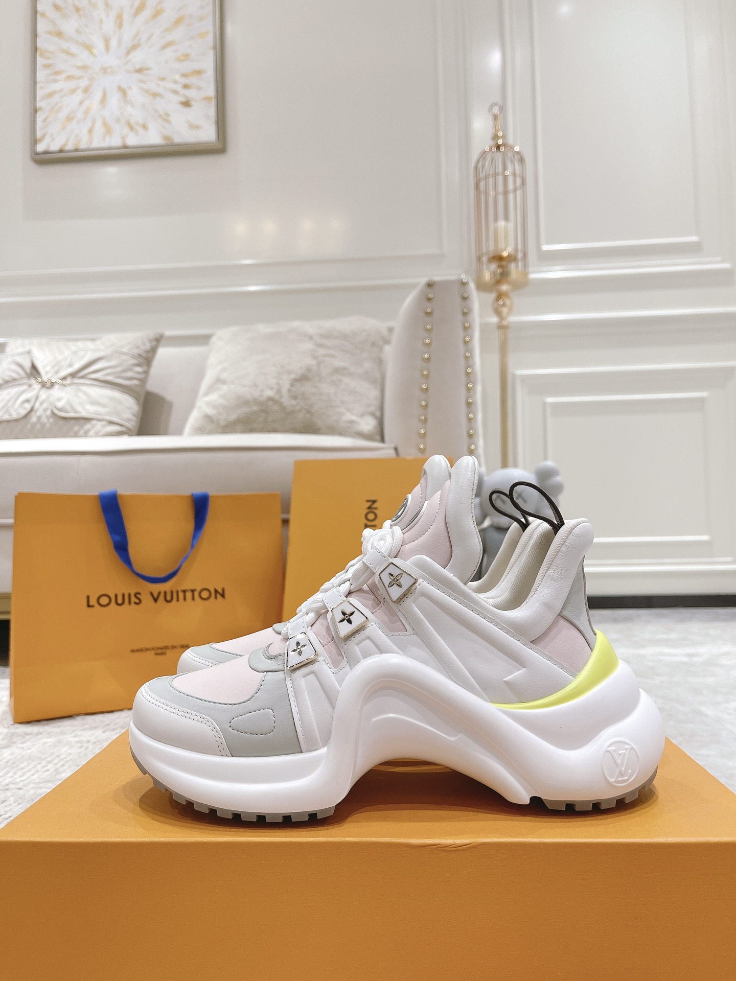 Louis Vuitton Archlight Donkey Brand Louis Vuitton Casual Sports Dad Shoes