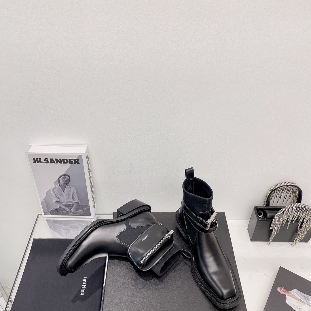 Untitlab 𝟐𝟎𝟐𝟏/𝐒𝐒 𝐧𝐞𝐰 Exclusive and correct version of Untitlab 2021/aw fall/winter fashionable boots