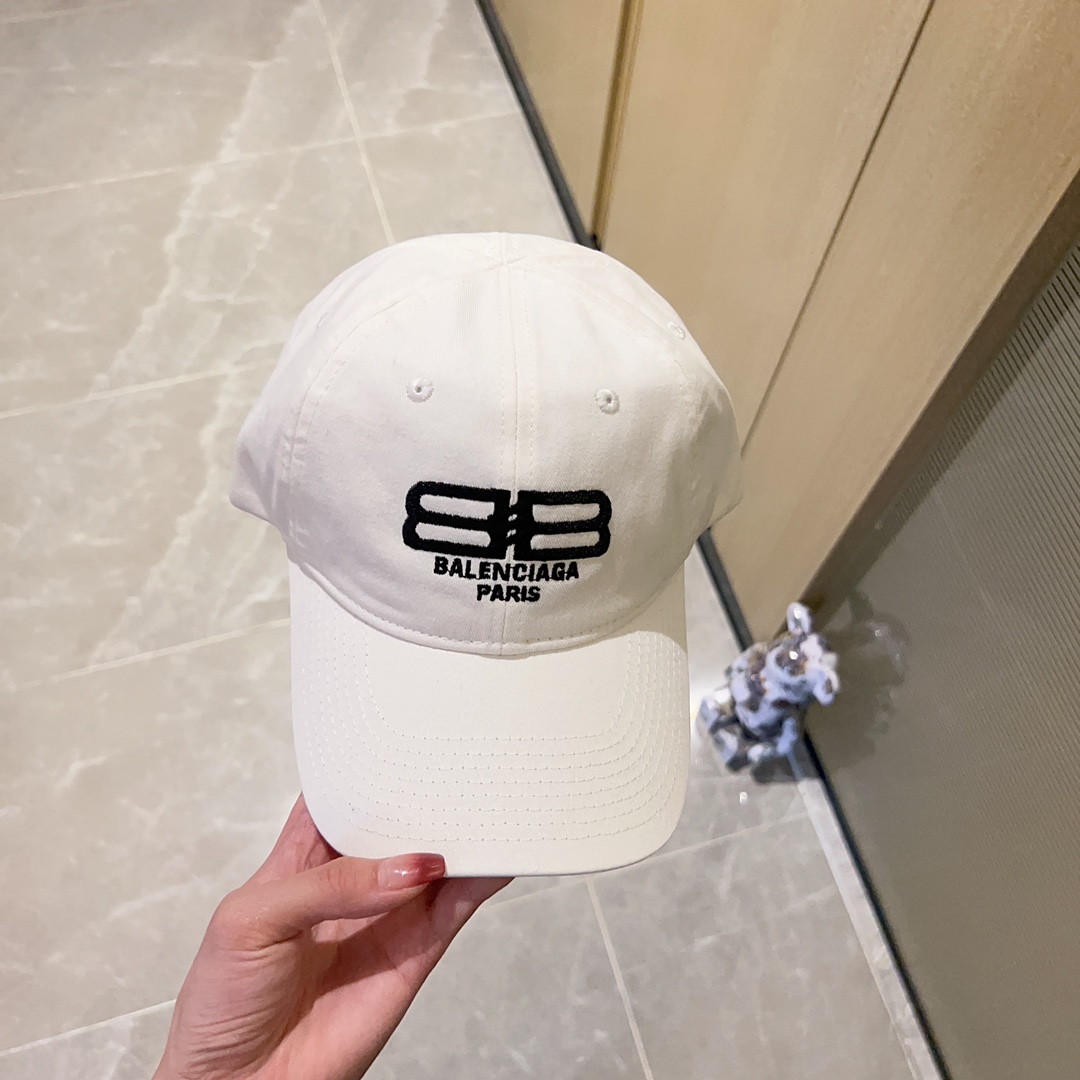 [Balenciaga] 2023 new style embroidered baseball cap