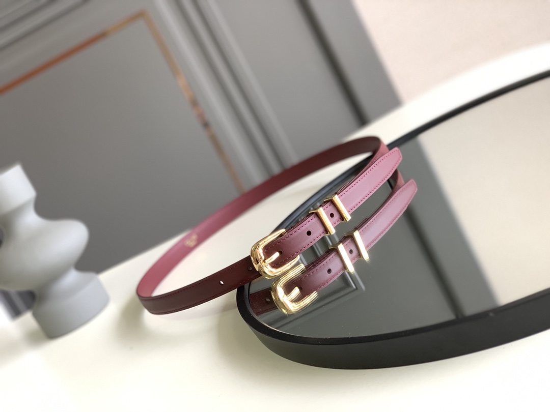 CELINE new pin buckle women's belt