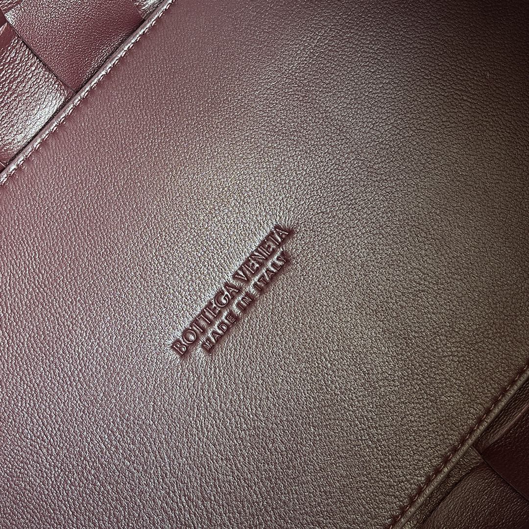 Bottega Veneta Bowling Bag Burgundy #80837