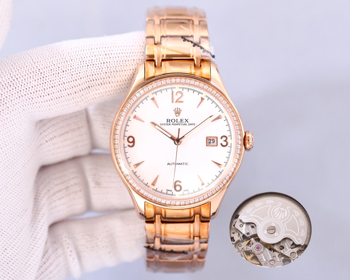 Rolex sapphire glass double mirror! super night light