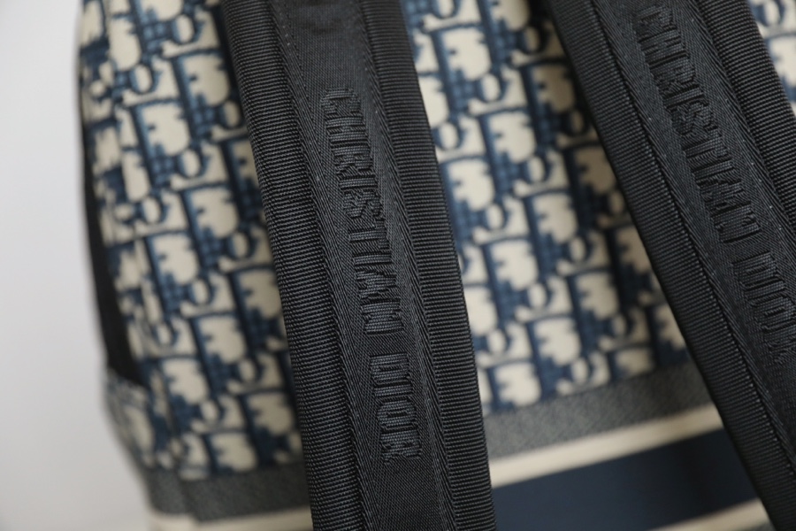 Dior ➿Oblique early spring new couple's twill technical jacquard fabric shoulder bag 🔶🔶DR-57