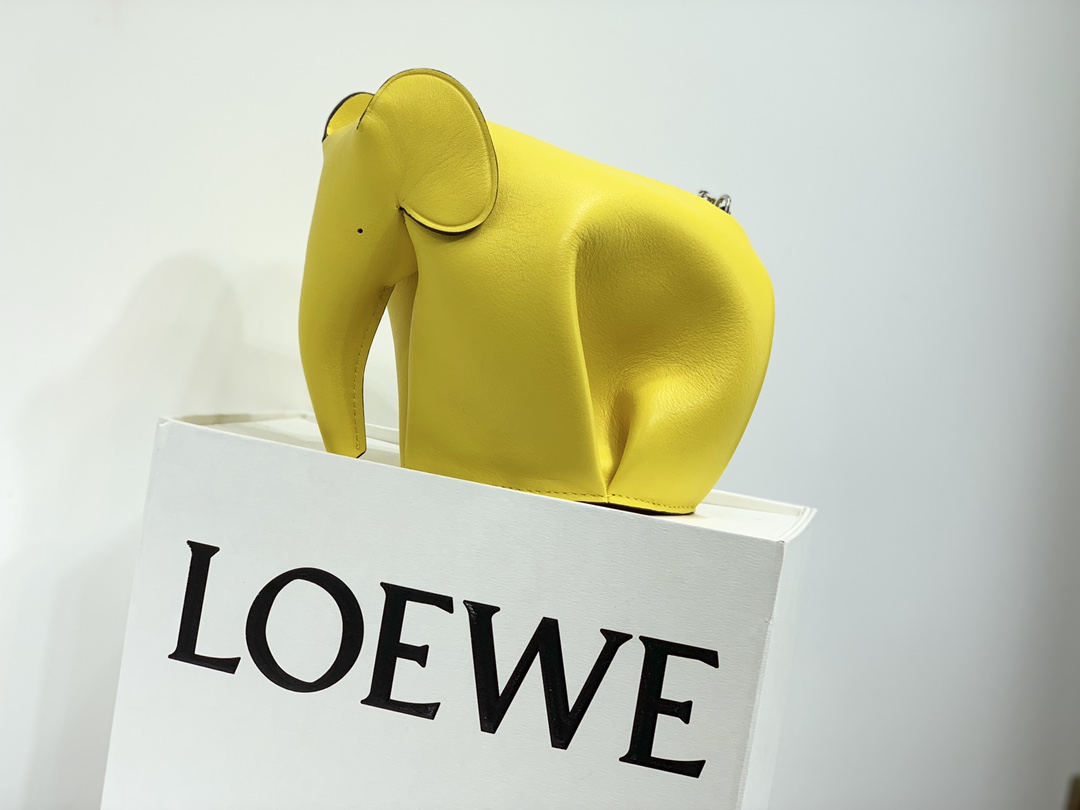 LOEWE Luojia elephant π shoulder bag