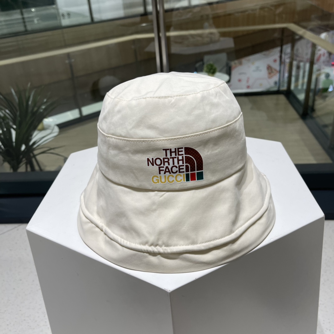GUCCI 2023 early spring new original single north face fisherman hat
