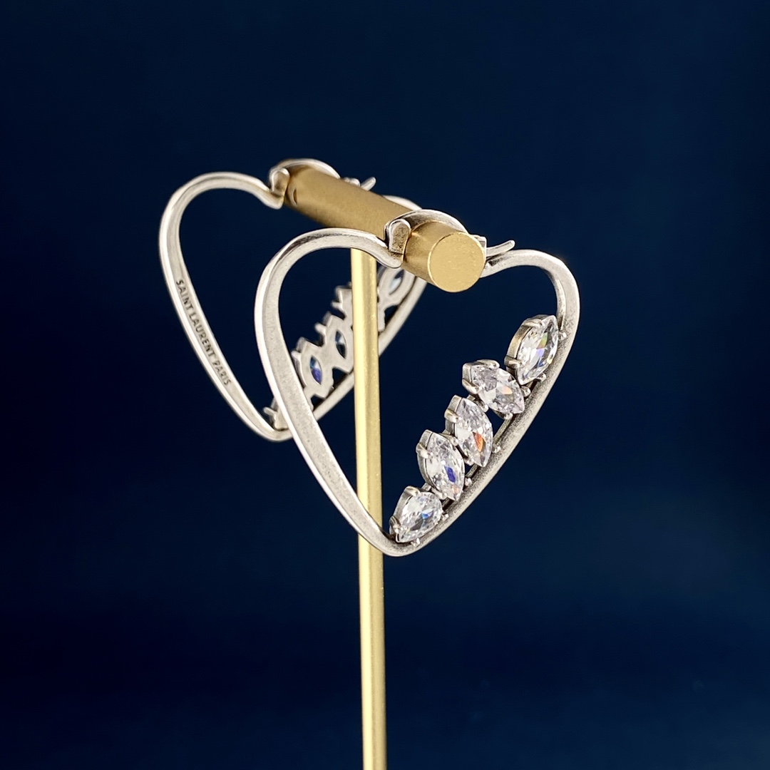 Saint Laurent YSL earrings studs