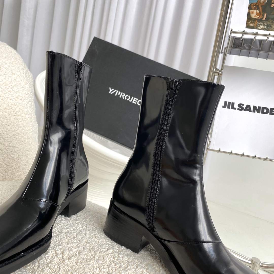 Y/Project private order washed denim import open beads two layer rubber outsole combination bottom