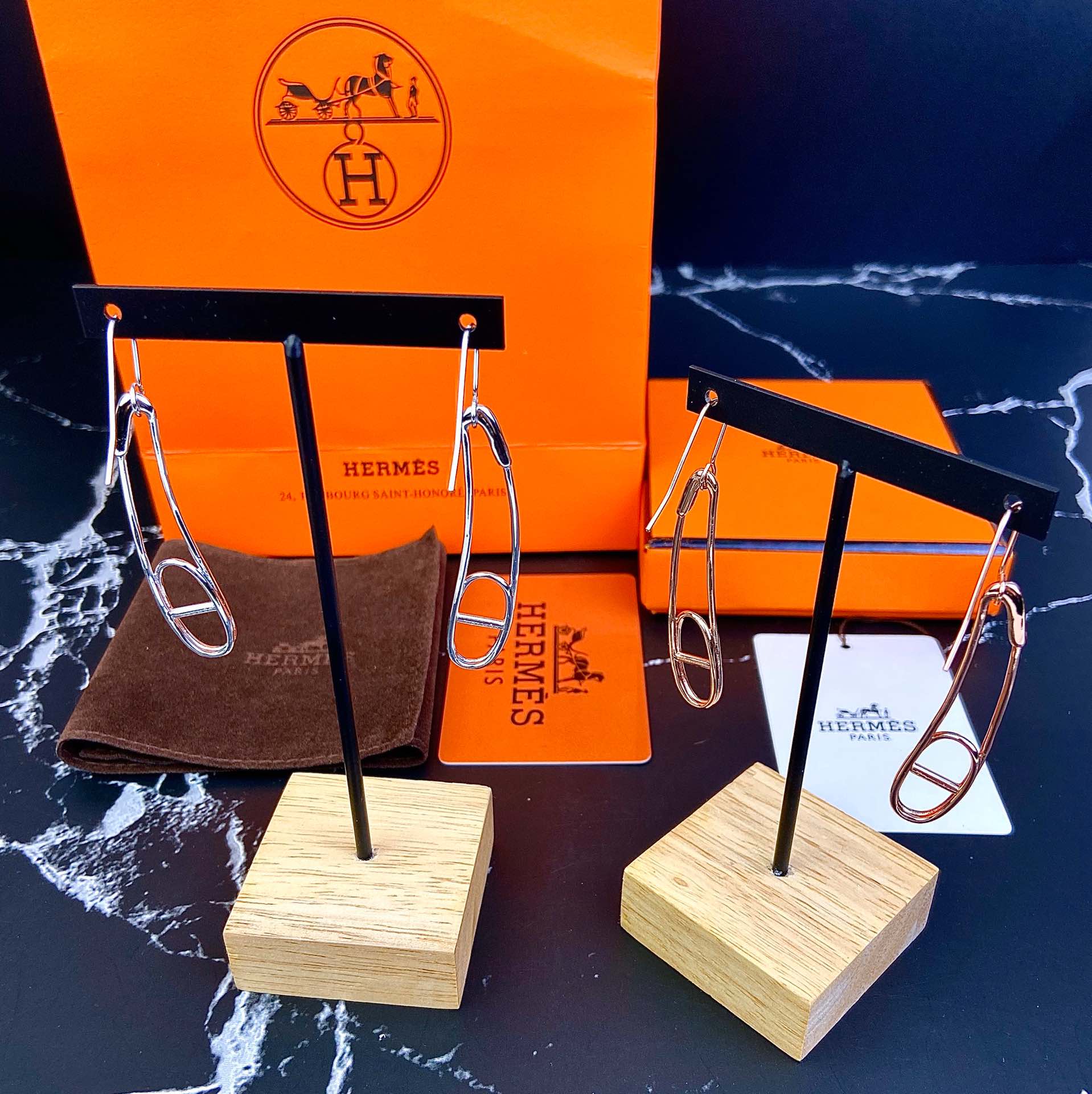 Hermes Earrings