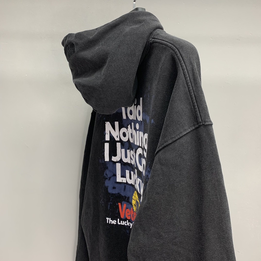 Balenciaga Lucky hooded sweatshirt