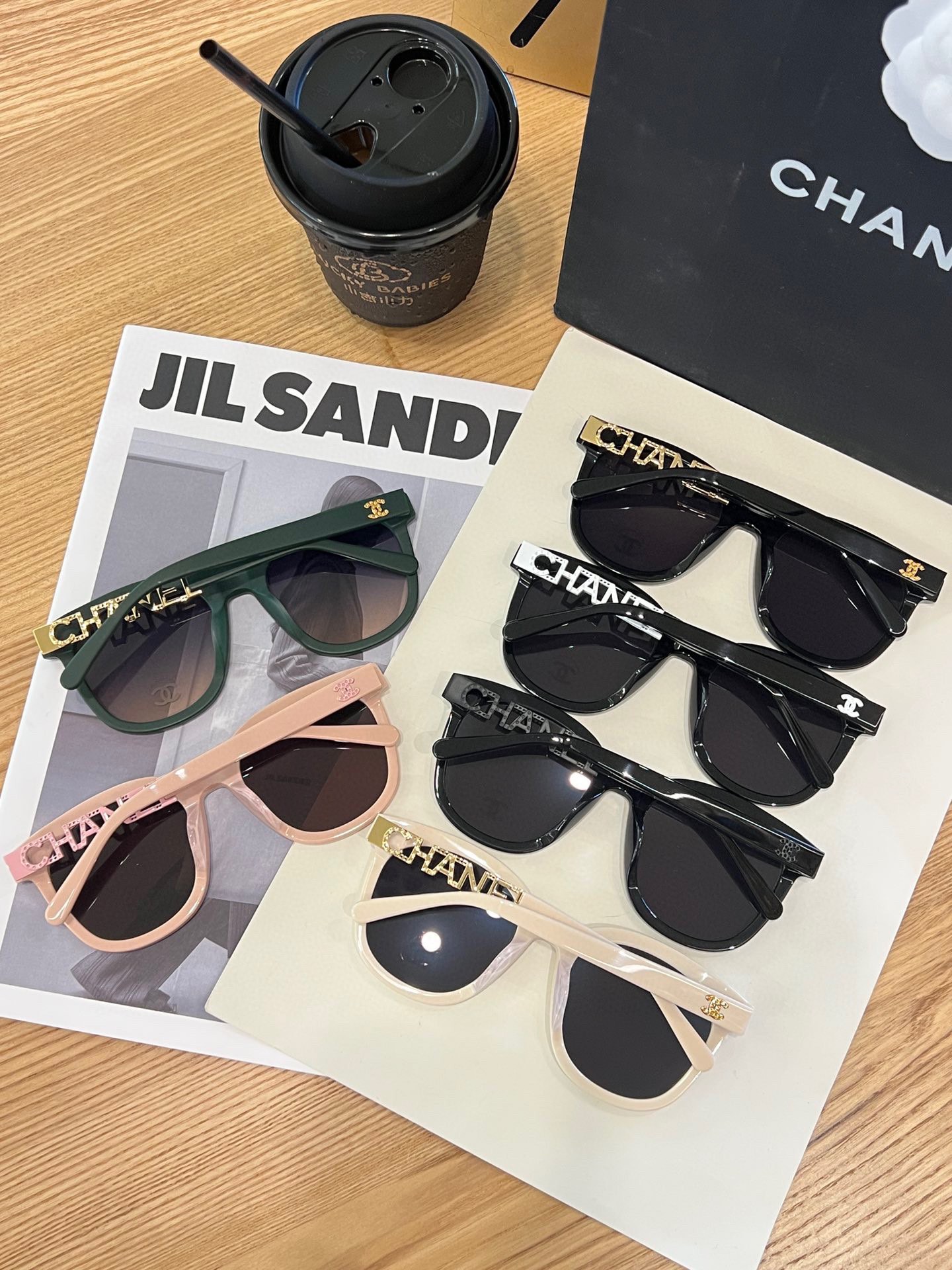 CHANEL sunglasses net red sunglasses model CH7335