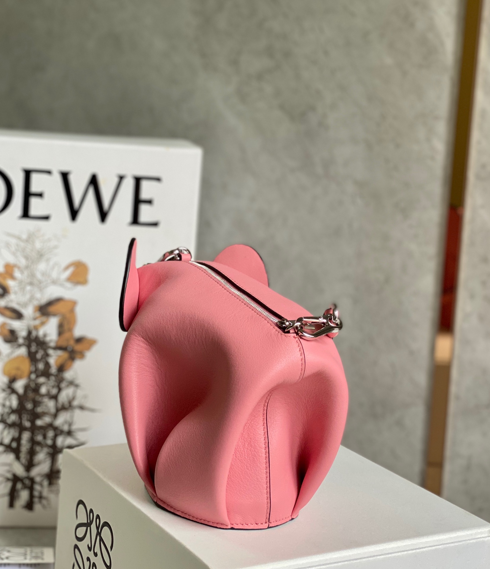 LOEWE Luojia pink elephant 🐘 shoulder bag