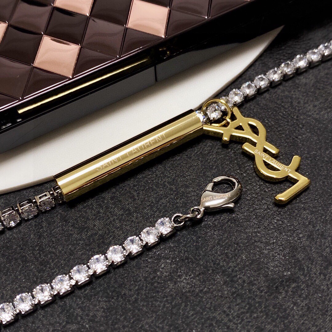 Saint Laurent YSL necklace