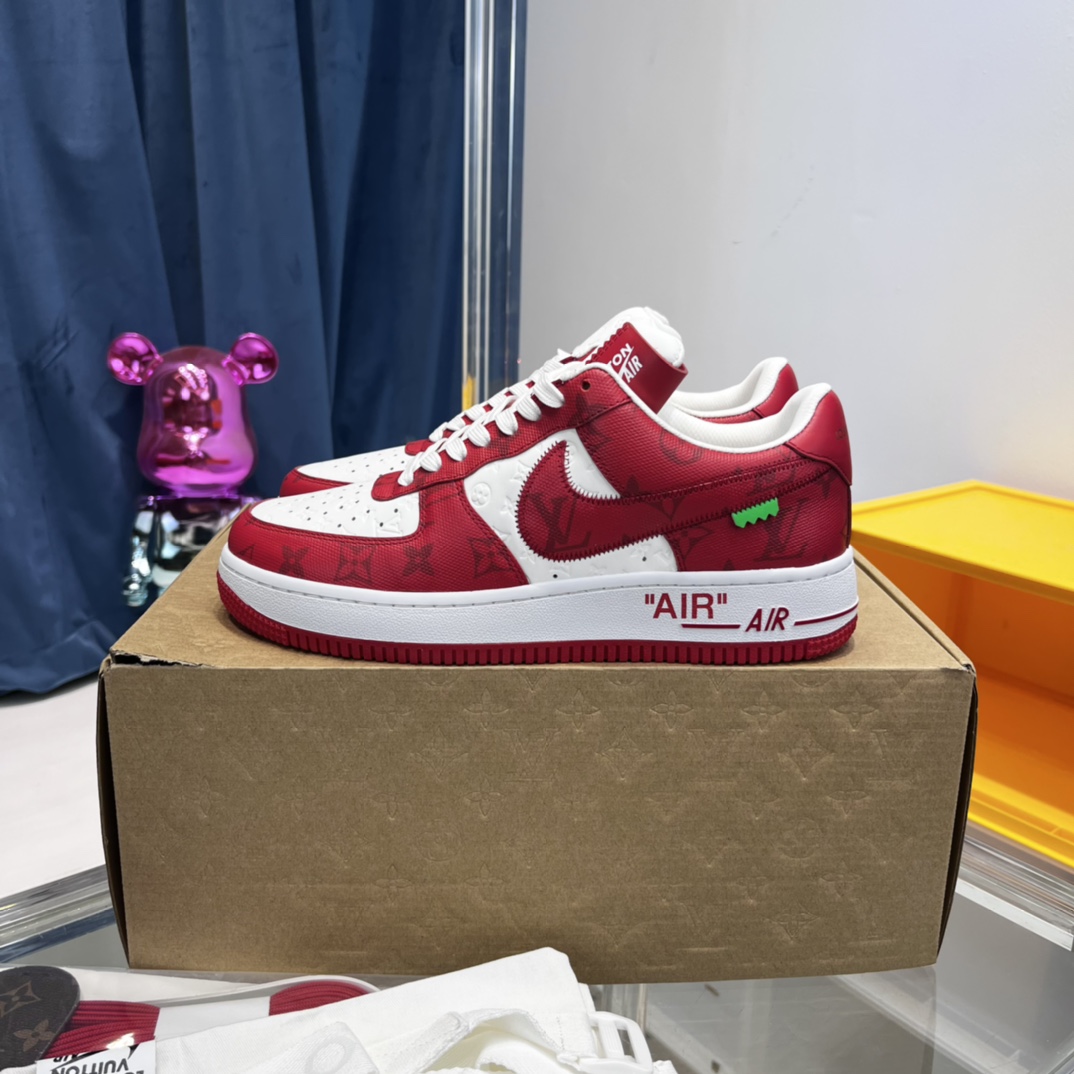 Louis Vuitton x NIKE Air force1 22ss Heavy Joint