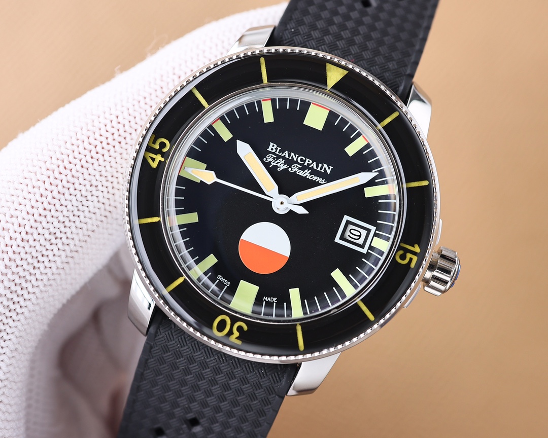 Blancpain Fifty Fathoms [Barracuda] with Calibre 9015 to Cal-1151 Accurate timekeeping