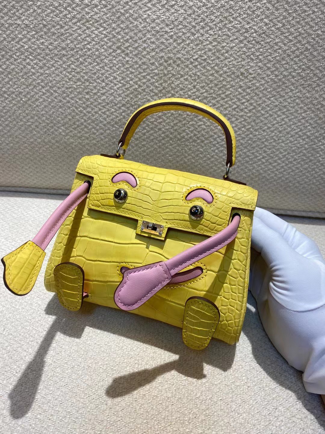 kelly doll  American crocodile top craftsmanship wax thread hand sewing