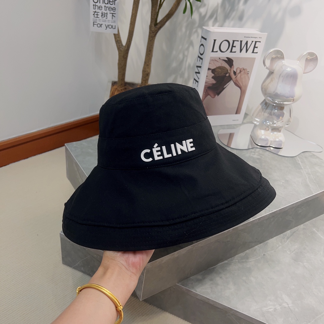 Celine-simple fisherman hat Classic customized special, fresh