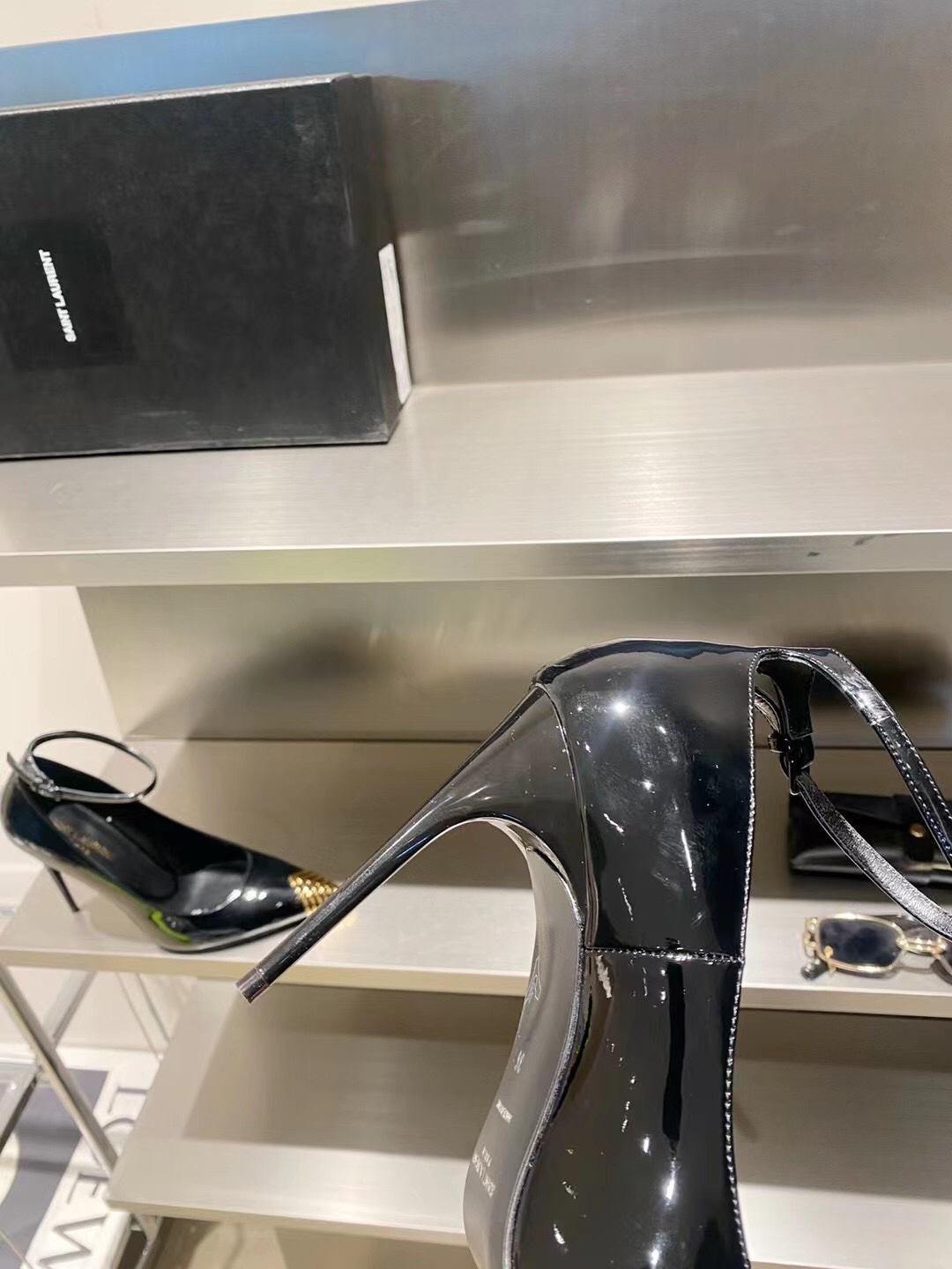 𝙎𝙖𝙞𝙣𝙩 𝙇𝙖𝙪𝙧𝙚𝙣𝙩 | 𝟐𝟎𝟐𝟐/𝐒𝐒 𝐧𝐞𝐰 YSL｜The newest model of high heels, the work of the gods, heel height 9.5cm