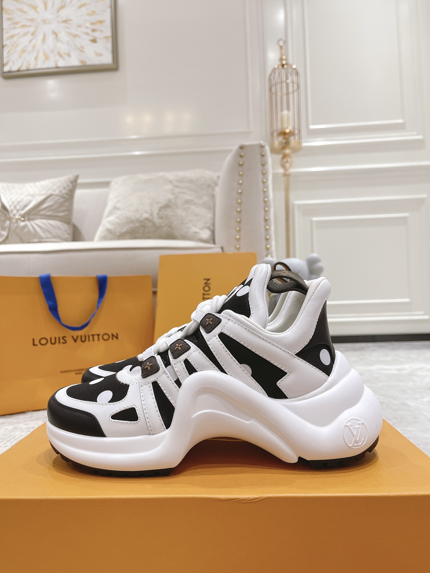 Louis Vuitton Archlight Donkey Brand Louis Vuitton Casual Sports Dad Shoes