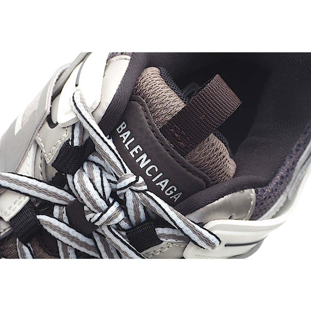 Balenciaga Sneaker Tess s.Gomma MAILLE WHITE/ORANGE