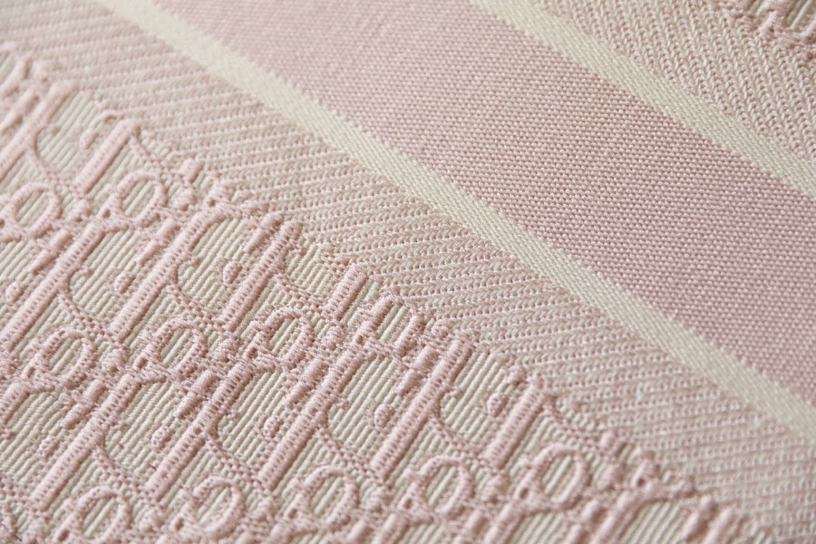 DIOR TOTE Pink Oblique pattern