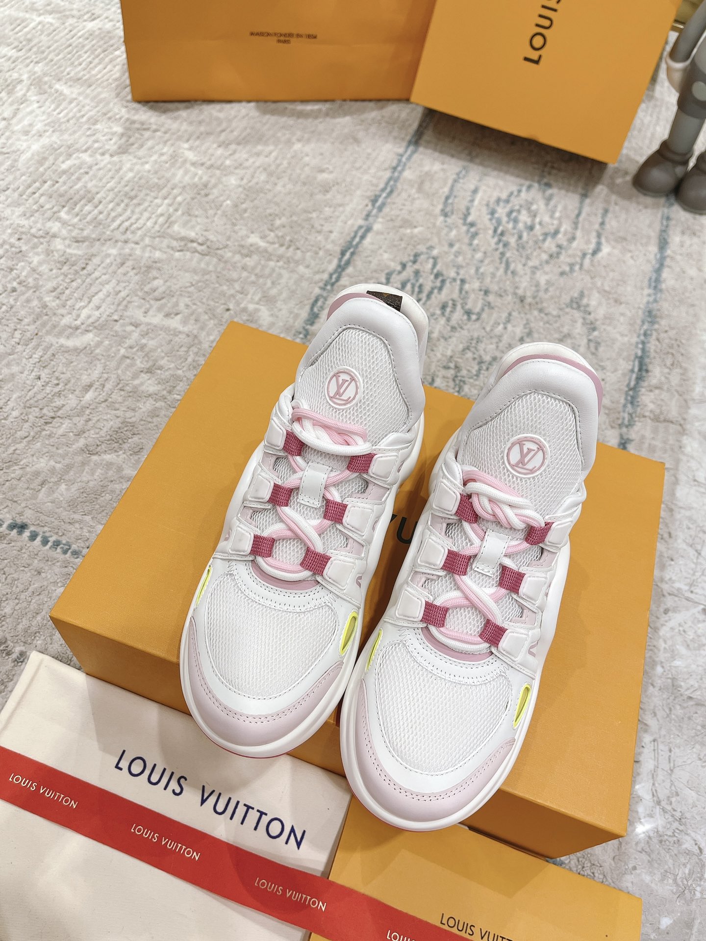 Louis Vuitton Archlight Donkey Brand Louis Vuitton Casual Sports Dad Shoes