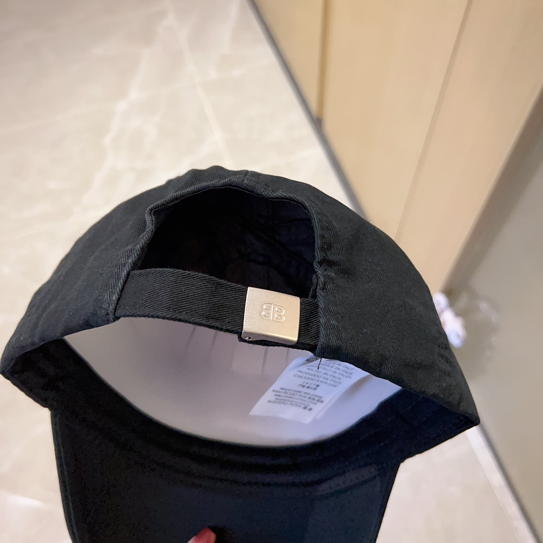 [Balenciaga] 2023 new style embroidered baseball cap