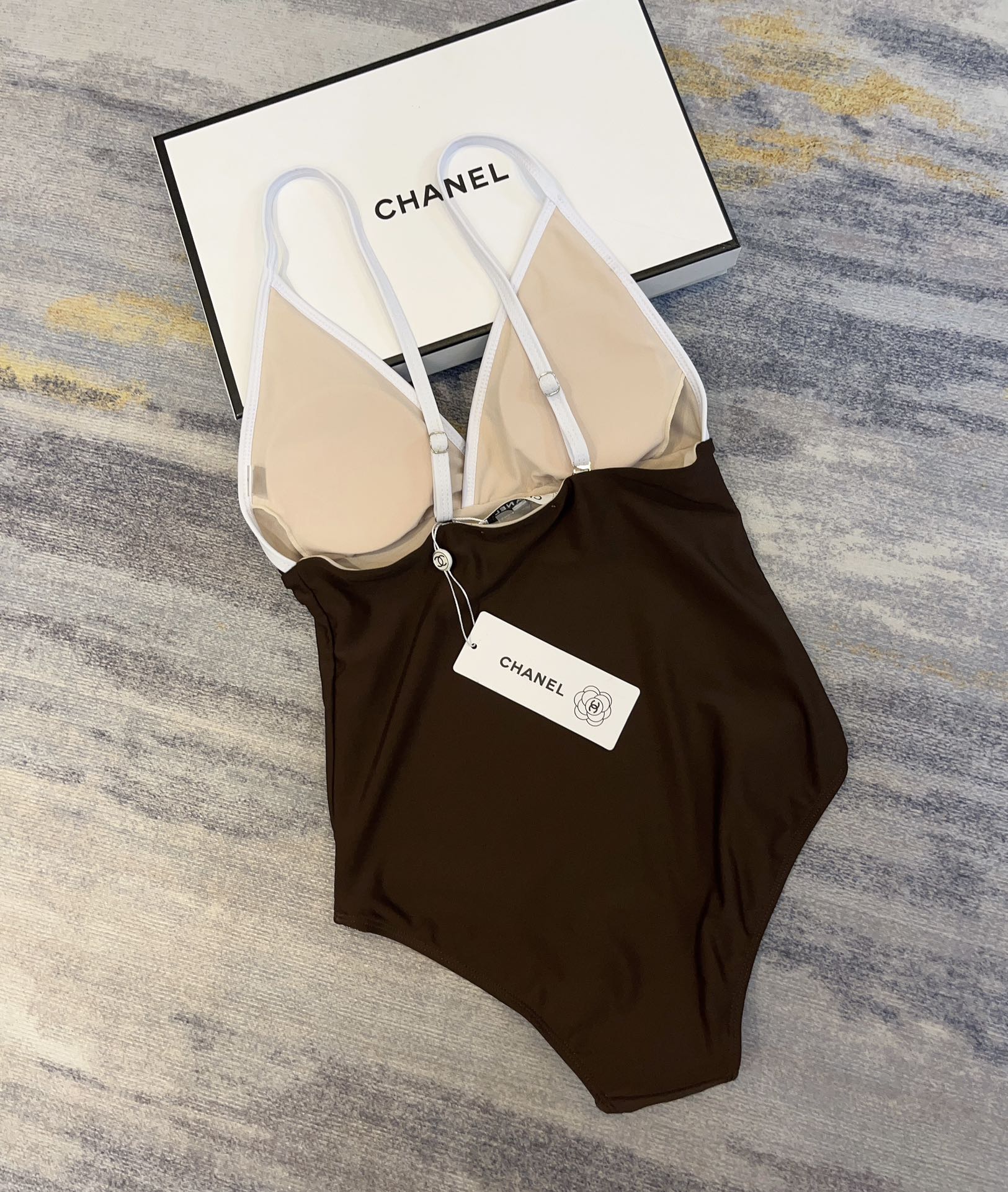 Chanel one piece swimsuit