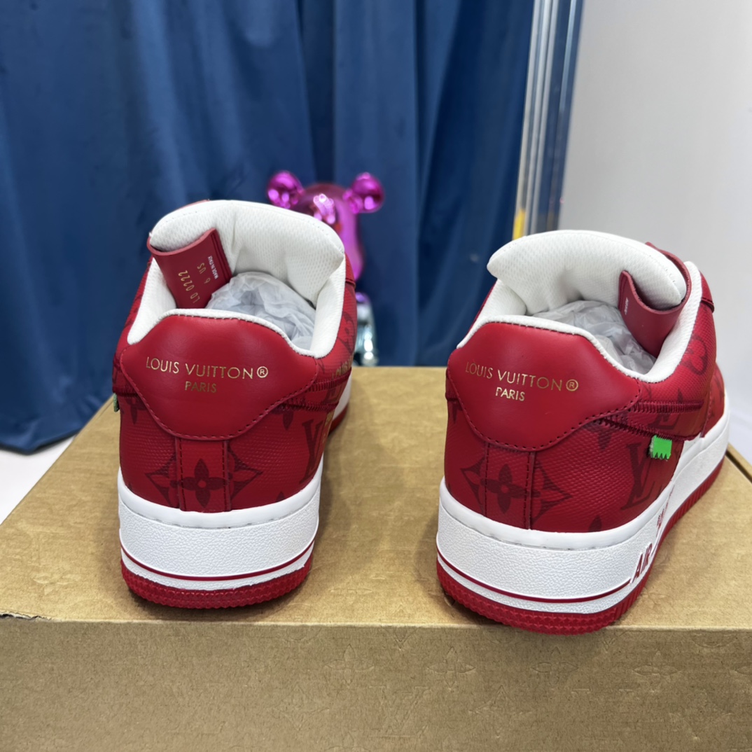 Louis Vuitton x NIKE Air force1 22ss Heavy Joint