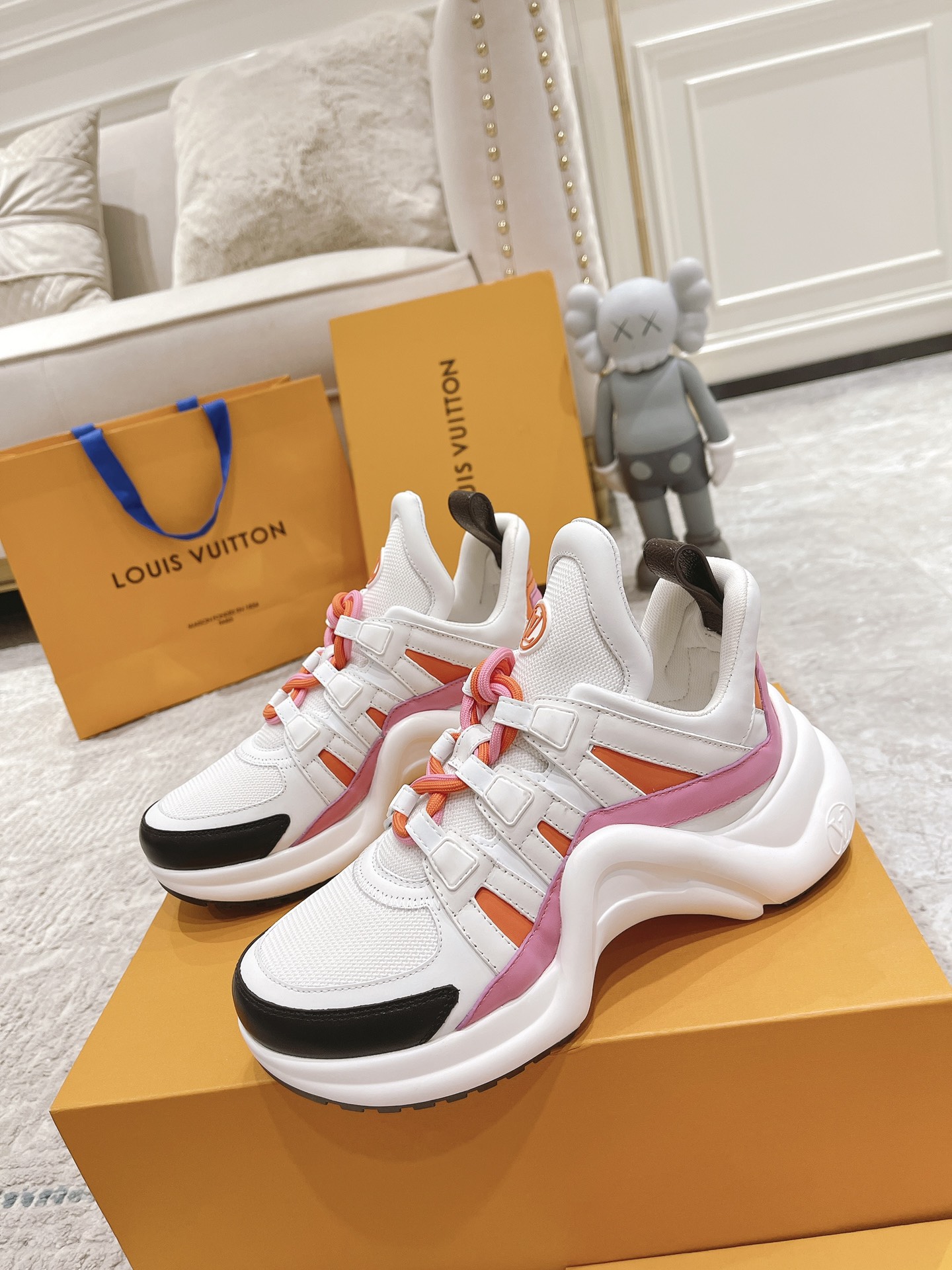 Louis Vuitton Archlight Donkey Brand Louis Vuitton Casual Sports Dad Shoes