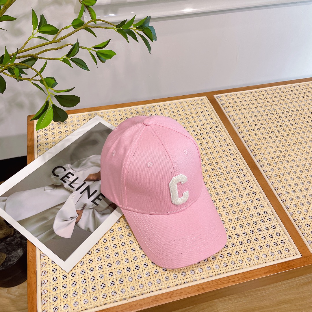[CELINE] 2023 spring and summer new simple baseball cap