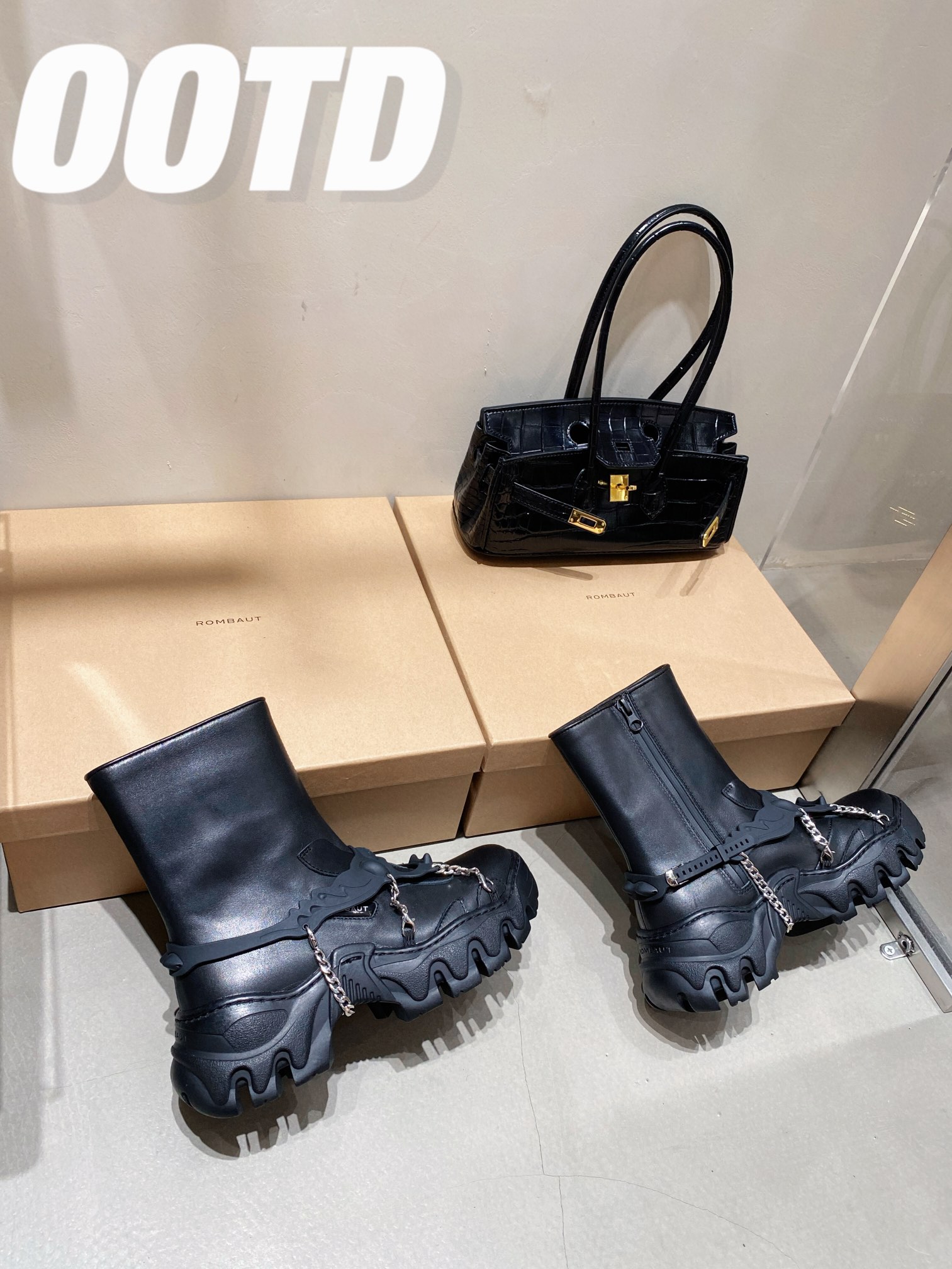 Rombaut | 𝟐𝟎𝟐𝟏/𝐒𝐒 𝐧𝐞𝐰 OOTD /Rombaut Belgian niche brand Cow leather upper