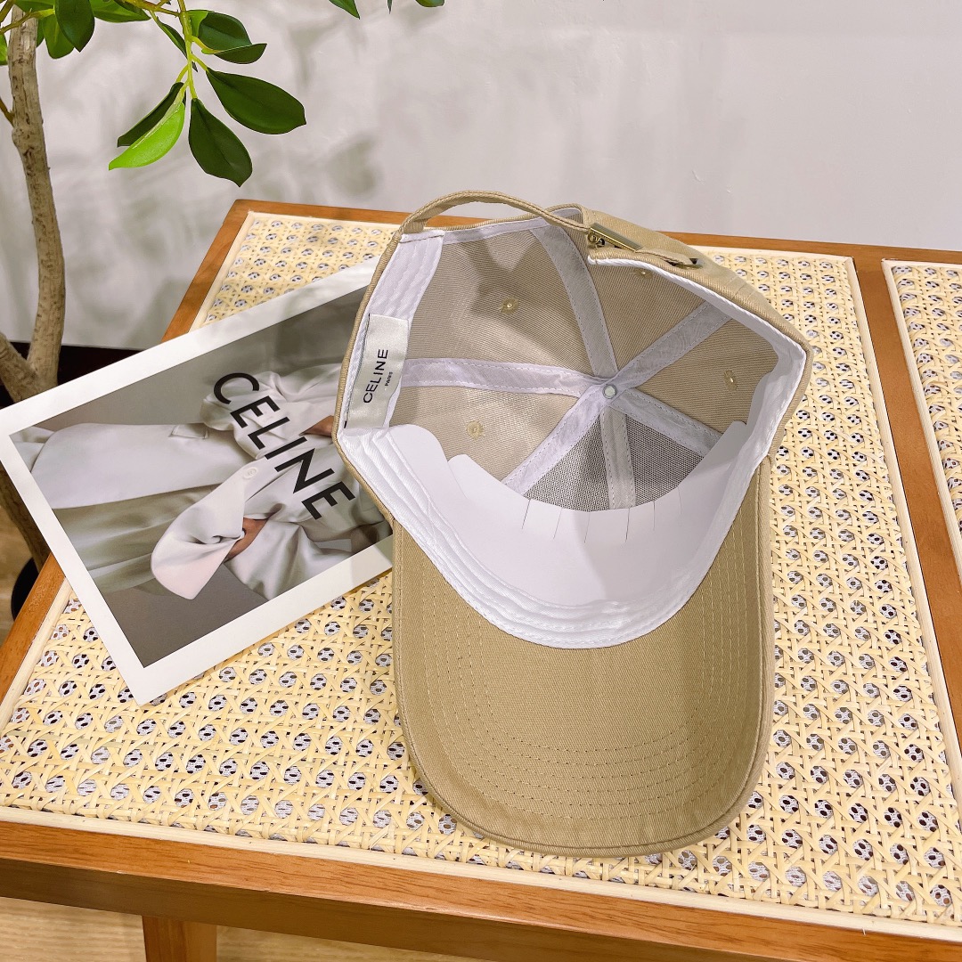 [CELINE] 2023 spring and summer new simple baseball cap