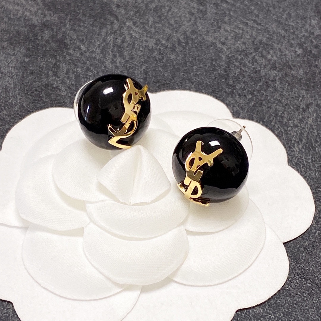 Saint Laurent YSL earrings studs