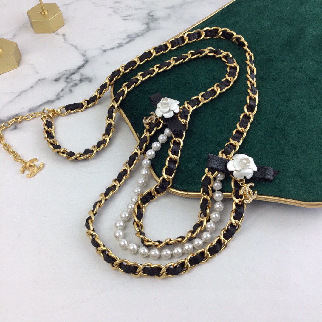 CHANEL🇫🇷Xiaoxiang camellia waist chain