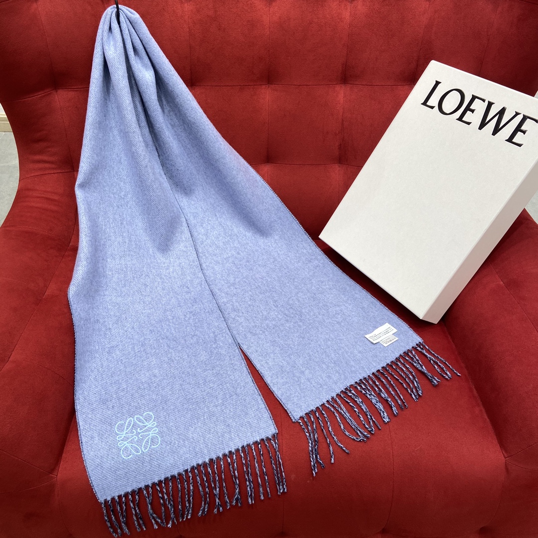 𝐋𝐎𝐄𝐖𝐄 Classic basic scarf for men and women 90% wool 10% cashmere