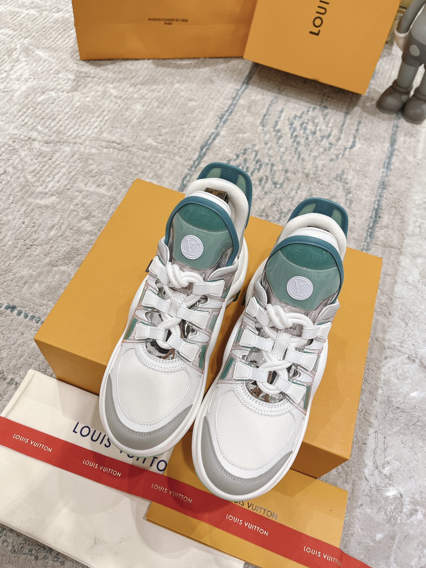 Louis Vuitton Archlight Donkey Brand Louis Vuitton Casual Sports Dad Shoes