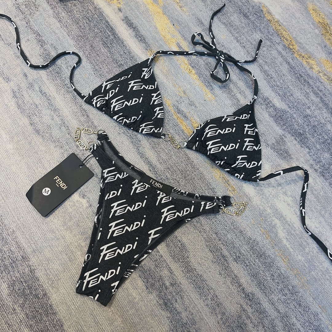 Fendi print counter new bikini