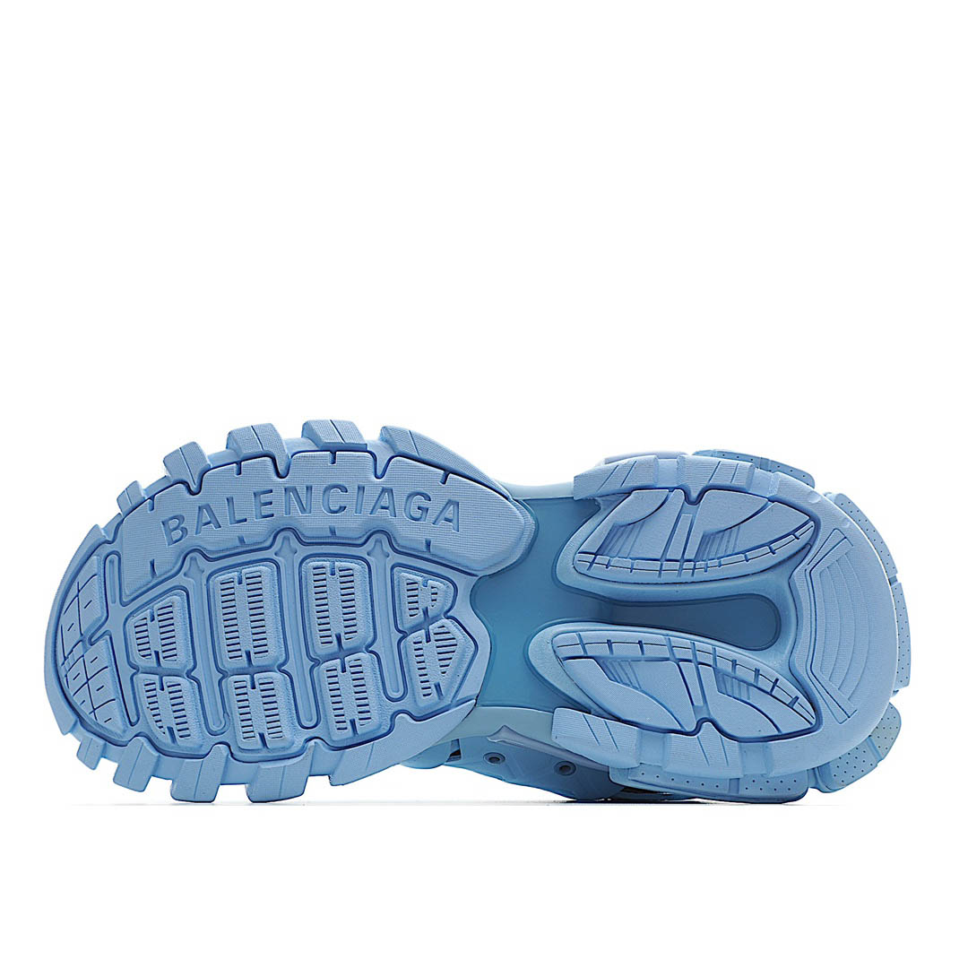 Balenciaga Sneaker Tess s.Gomma MAILLE WHITE/ORANGE