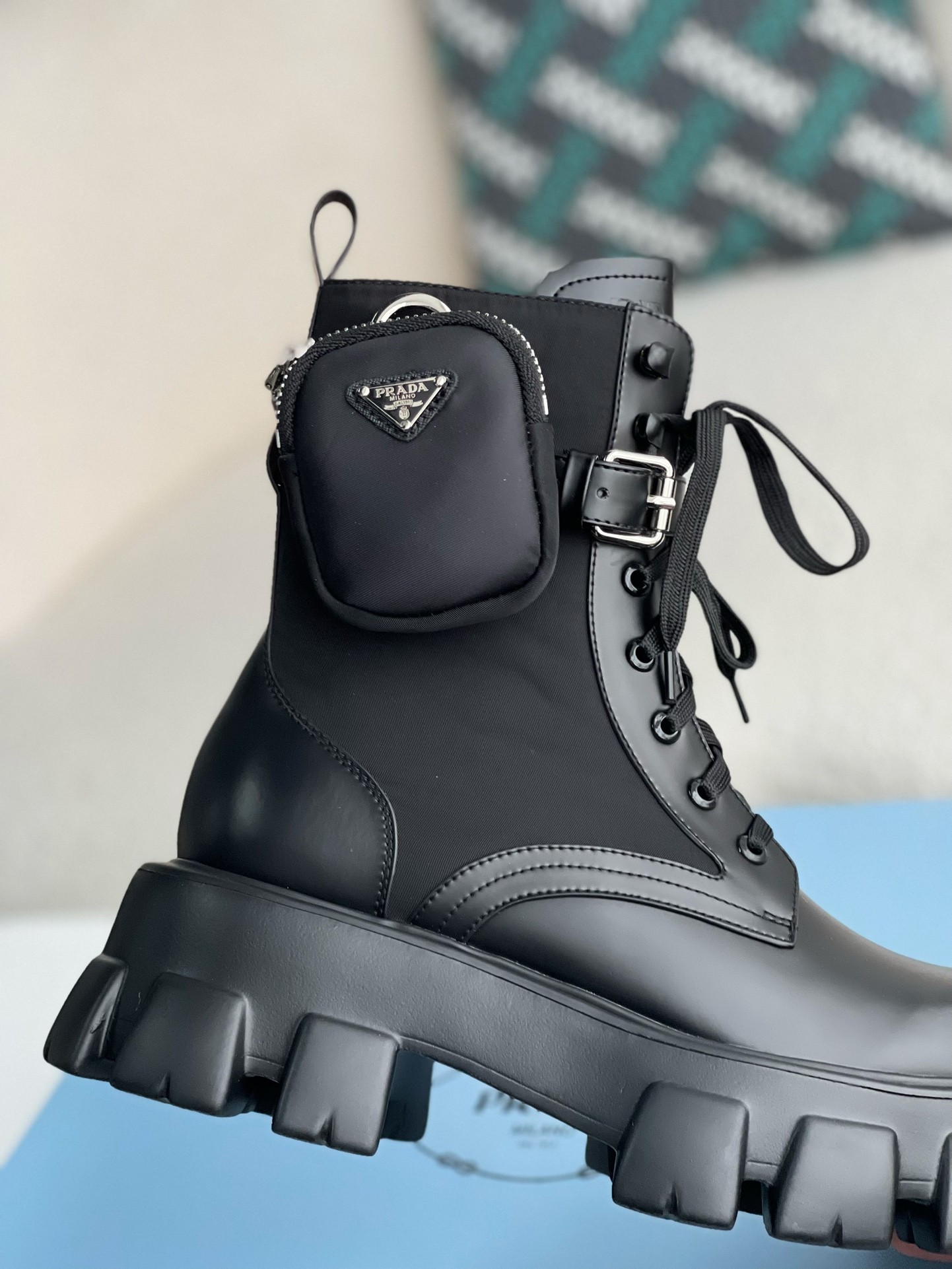 Prada Cloudbus Thunder technology fabric sneakers