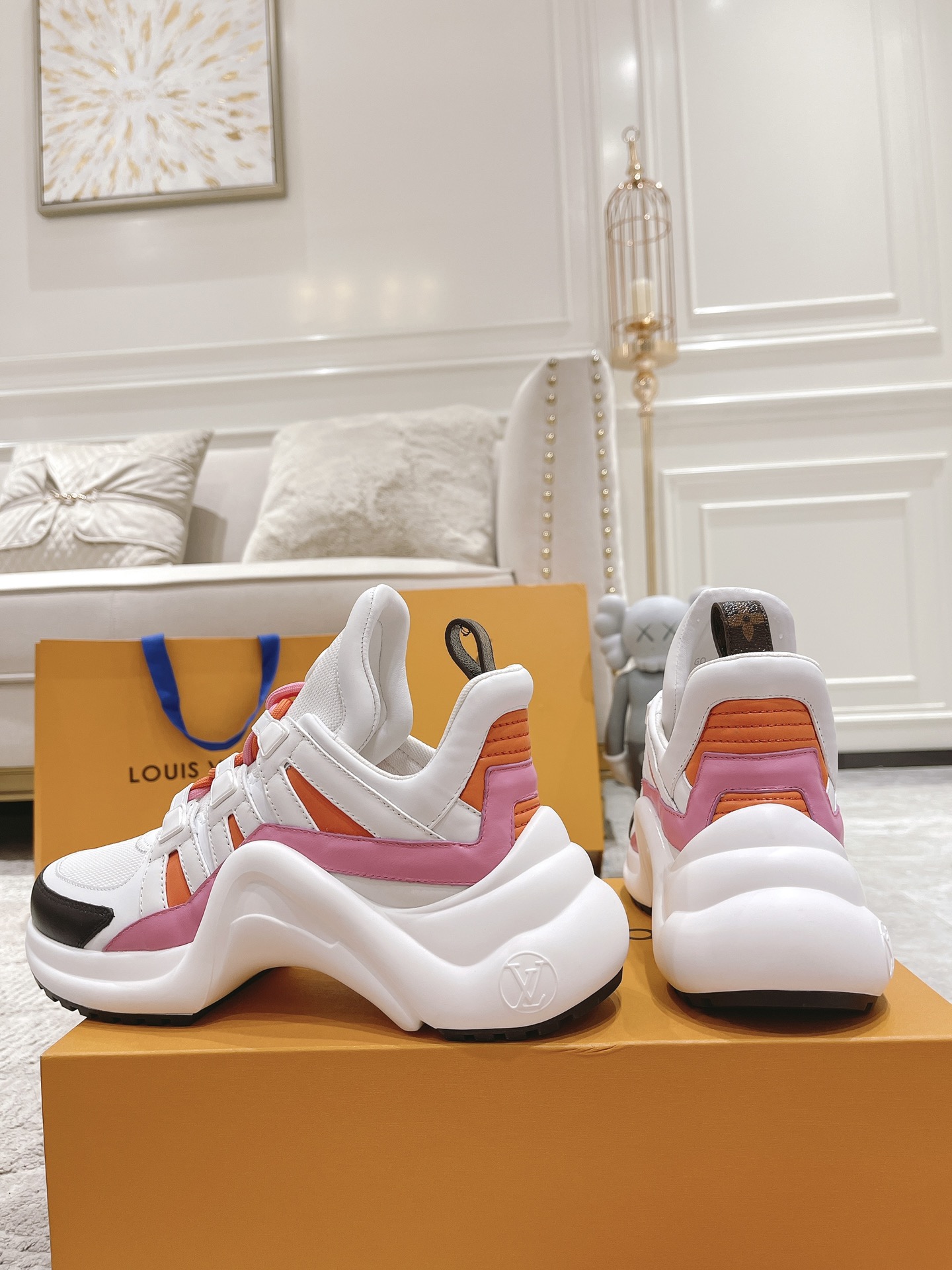 Louis Vuitton Archlight Donkey Brand Louis Vuitton Casual Sports Dad Shoes