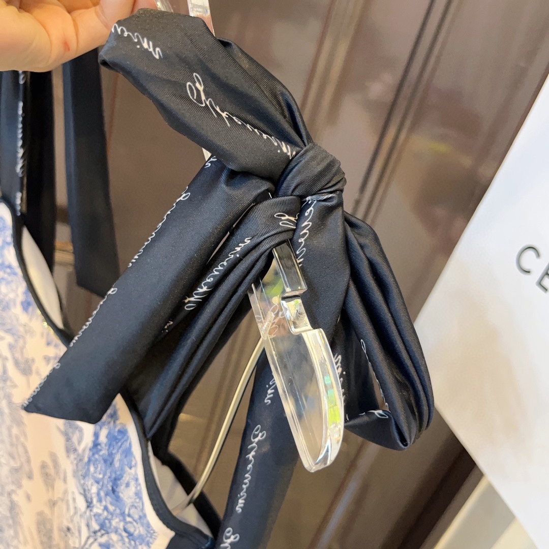 Dior one-piece swimming costume