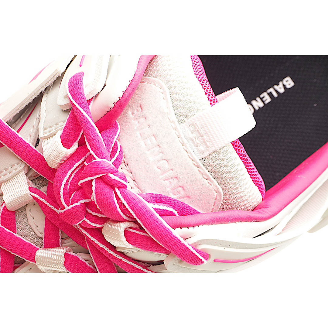 Balenciaga Sneaker Tess s.Gomma MAILLE WHITE/ORANGE