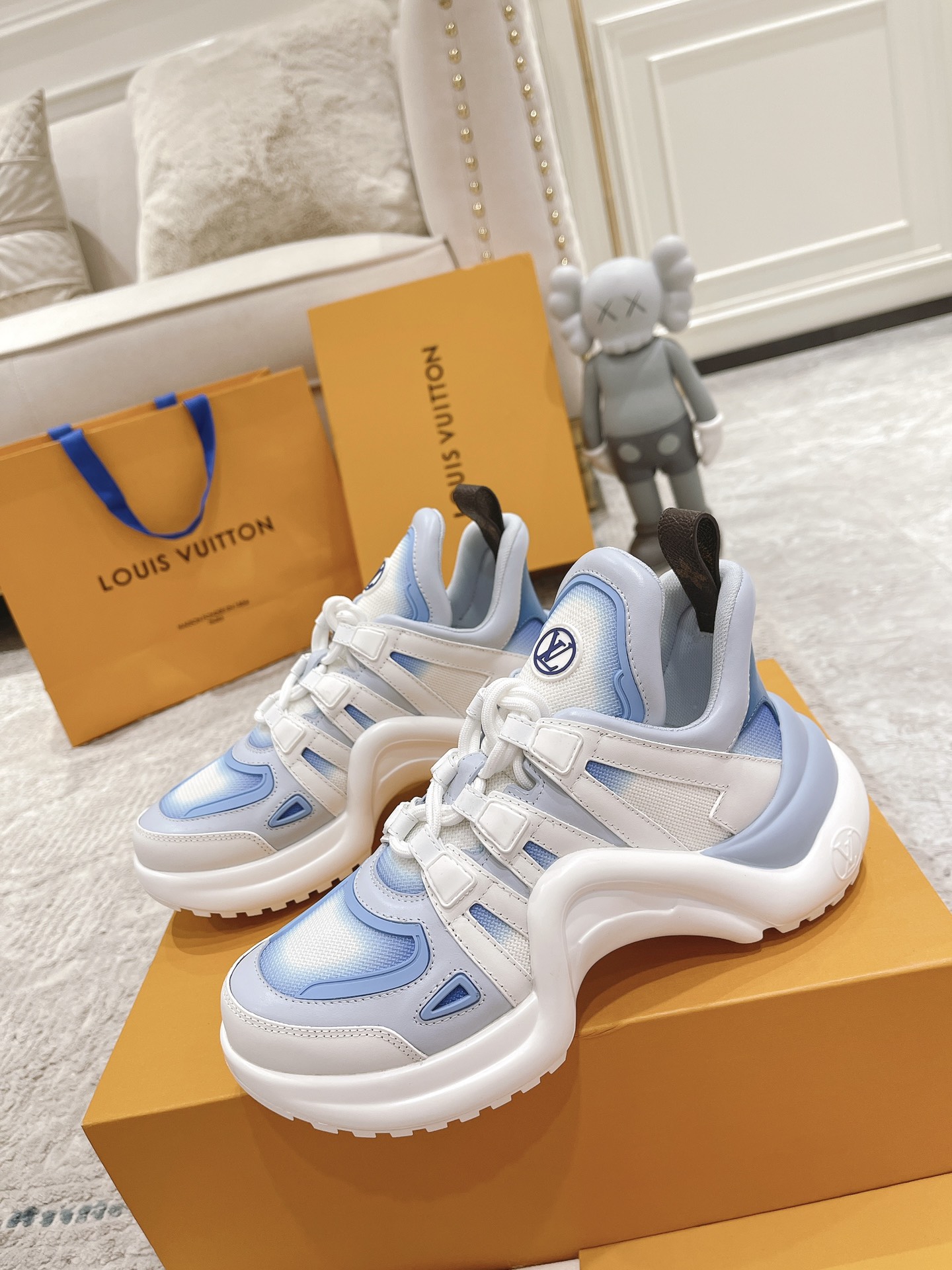 Louis Vuitton Archlight Donkey Brand Louis Vuitton Casual Sports Dad Shoes