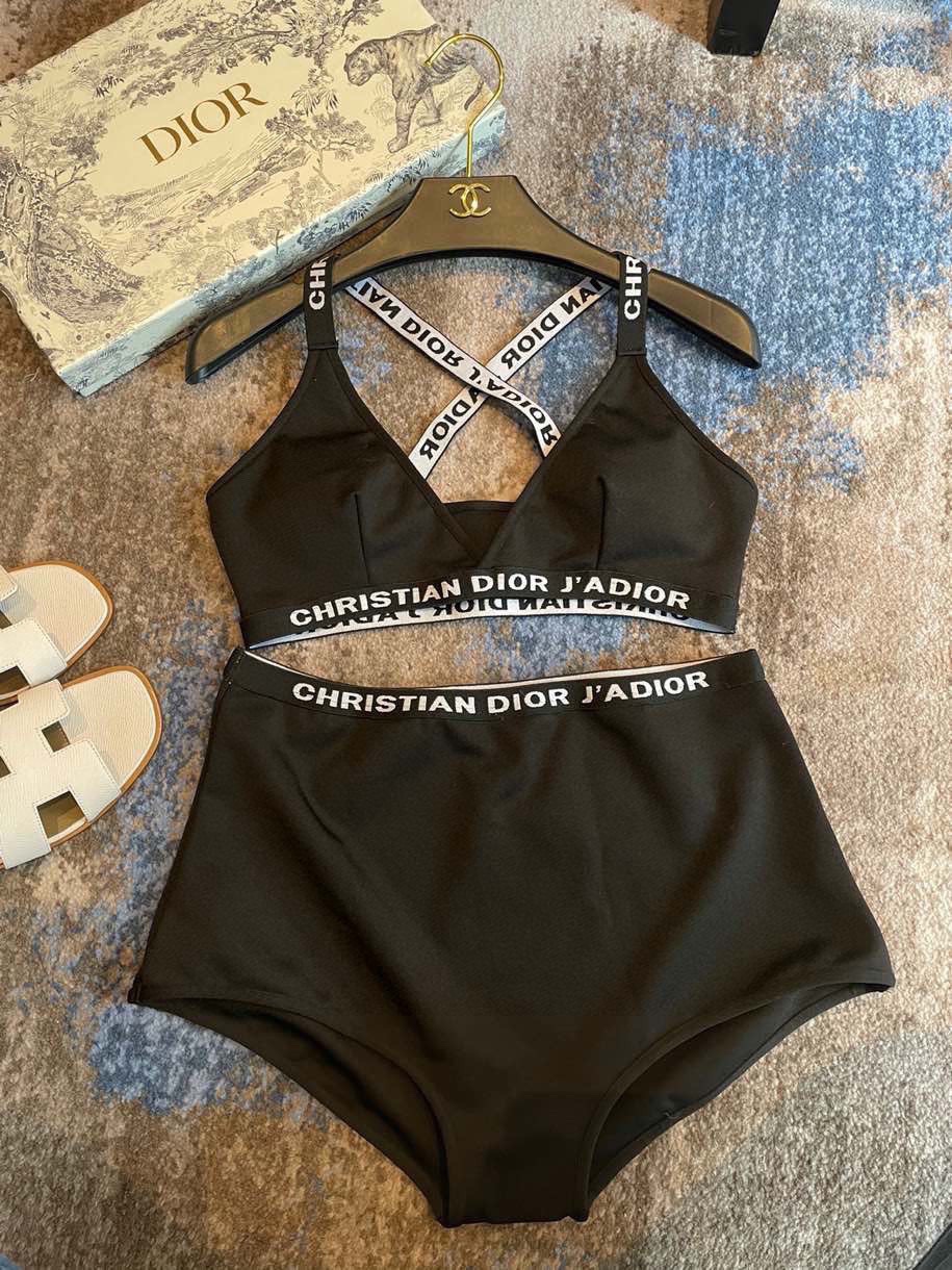 Dior new split swimsuit