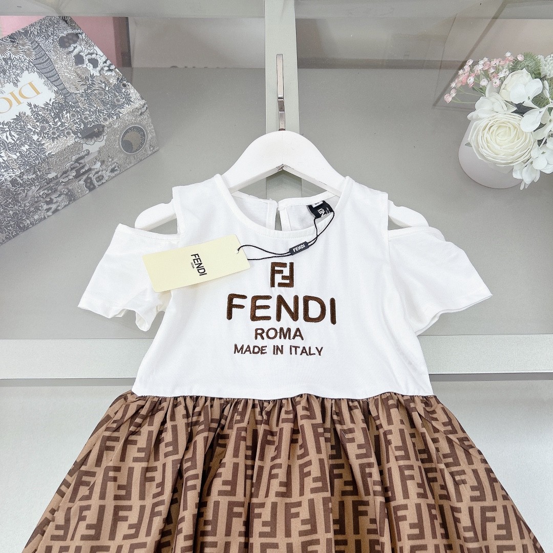 Fendi 2024 new girls skirt suit