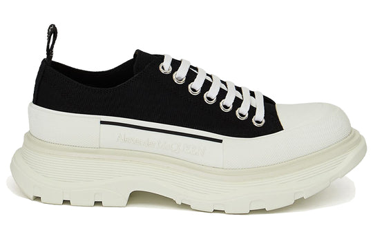 Alexander McQueen Tread Slick Lace Up ‘Black White’