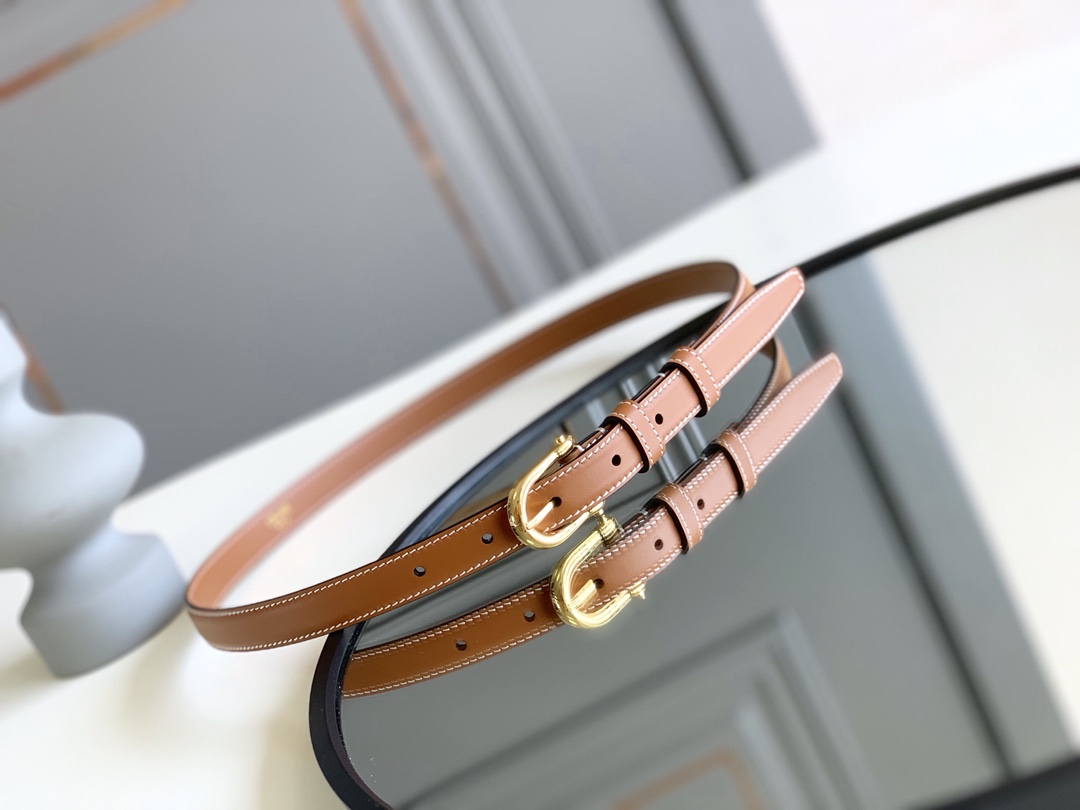CELINE new pin buckle women's belt